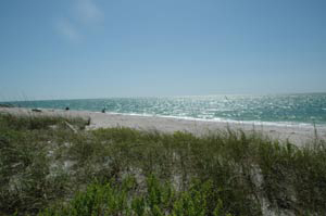 beaches on upper captiva tropical island